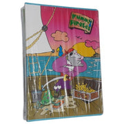 Kit 10 Maxi Quaderni Funny Pirates A4 20+1 Fogli Rigo B 80gr - 3 Fantasie Assortite