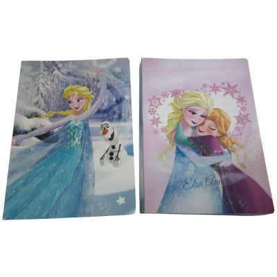 Kit 10 Maxi Quaderni Frozen A4 Quadretto 4mm 80gr - Fantasie Assortite