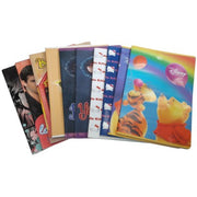 Kit 10 Maxi Quaderni Bambina A4 Quadretto 4mm 80gr - Fantasie Assortite