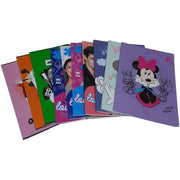 Kit 10 Maxi Quaderni Bambina A4 1r 80gr - Fantasie Assortite