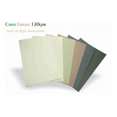 Wiler Carta Grezza 120g - 203x305mm - 50fg - Color Avorio