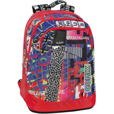 Zaino Organizzato Comix Flash Enjoy Genius