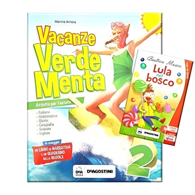 Vacanze Verde Menta 2 + Volume Di Narrativa + Quaderno Delle Regole