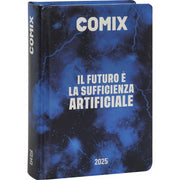 Comix - Diario Scuola 2024-2025 Mignon Giornaliero, Con Copertina Rigida, Ideale Per La Scuola Superiore, 9x12.5h Cm, Blu
