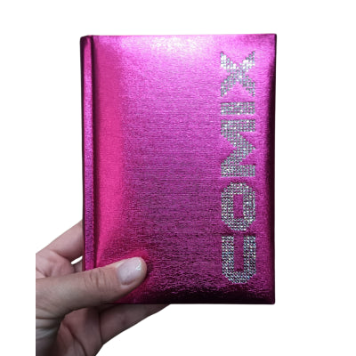 Comix 2024-2025. Agenda 16 Mesi Mini Special Edition Lycra Fucsia, 11,5x16h Cm