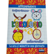 Impariamo L'orologio Colorando