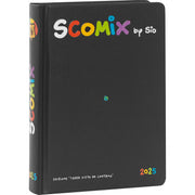 Diario Medium Comix 16 Mesi 2024/25 Scottecs By Sio Giornaliero Nero
