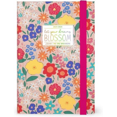 Agenda Medium Legami Flowers 2024/2025 16 Mesi Giornaliera