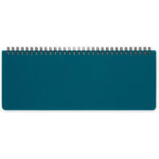 Legami - Planning Da Scrivania 13 Mesi Gennaio 2025-gennaio 2026, Formato Orizzontale, Spiralata, 27.2 X 10.2, Teal Blue