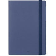 Legami - Agenda Giornaliera Medium, 12 Mesi, Gennaio 2025-dicembre 2025, Chiusura Con Elastico, 12 X 18 Cm, Blueberry