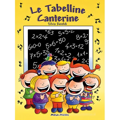 Le Tabelline Canterine - Libro + Cd