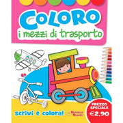 Coloro I Mezzi Di Trasporto - Raffaello Ragazzi