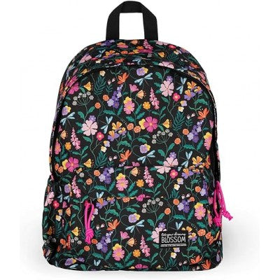 Legami - Zaino Viaggio Scuola 32 L, My Backpack, Foderato E Imbottito, 35 X 45 X 20 Cm - Wildflowers