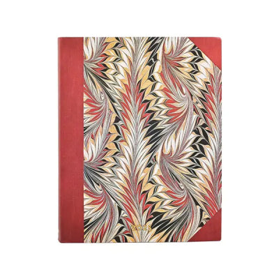 Agenda Ultra Paperblanks 2025 Rubedo Cockerell Marbled Paper, 432 Pagine 80gr