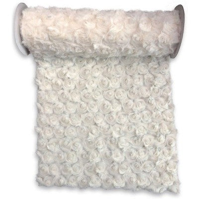 Nastro Curly Peluche Riccio Avorio - Renkalik