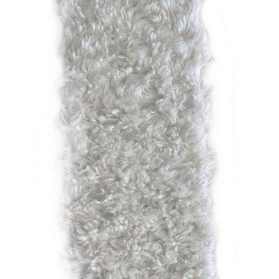 Nastro Peluche Riccio Bianco - Renkalik