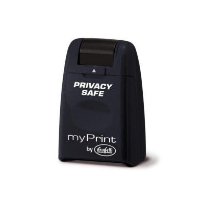 Timbro Per Proteggere I Dati Con Tamponcino Da 26mm - Colori Assortiti