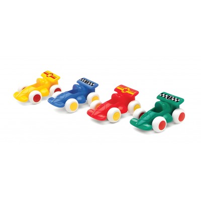 Set 4 Macchinine Mini Racer - Viking Toys 1112