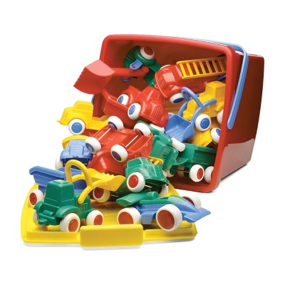 Secchiello Con 18 Veicoli Maxi – Viking Toys 41560