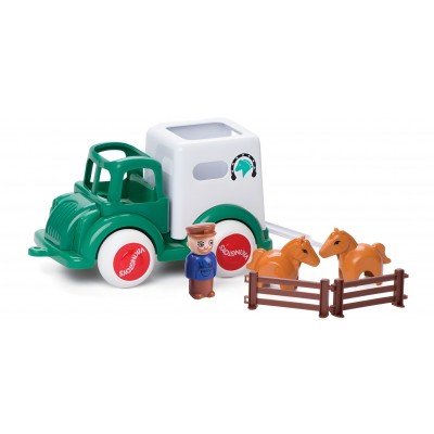 Original Jumbo Trasporto Cavalli - Viking Toys Vk81259