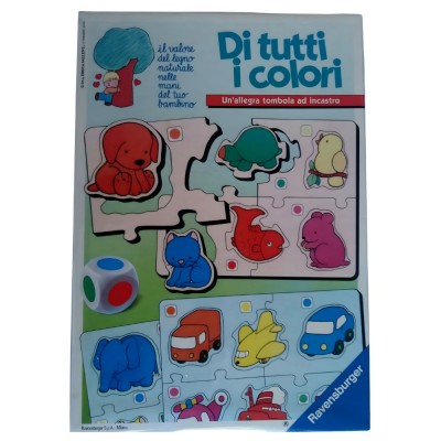 Di Tutti I Colori - Tombola Ad Incastro In Legno Ravensburger