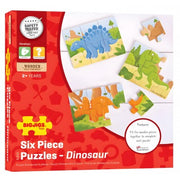 Puzzle Dei Dinosauri In Legno - Bigjigs