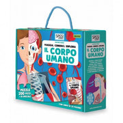 Puzzle Sagomato, Viaggia, Conosci, Esplora Il Corpo Umano