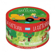 La Fattoria - Libretto + Puzzle Gigante - Sassi Science