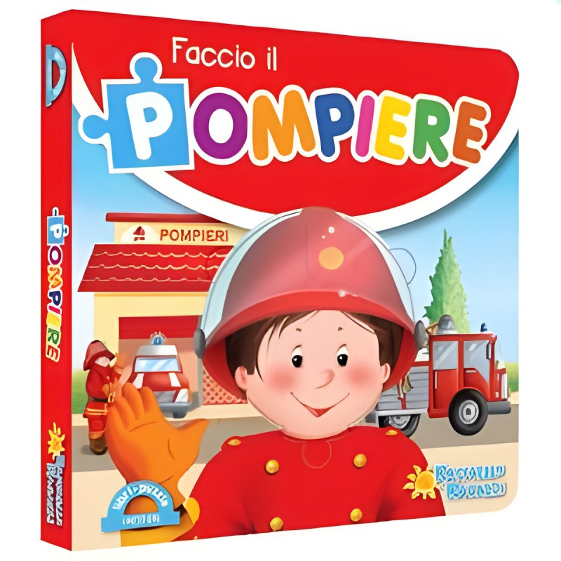Libro Puzzle Faccio… Il Contadino, Il Meccanico, Il Pompiere, La Veterinaria - Raffaello Ragazzi