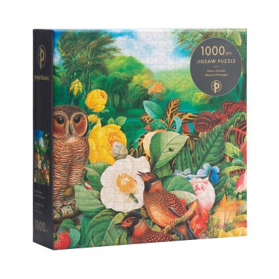 Puzzle Fotomontaggi Della Natura, Giardino Al Chiaro Di Luna 1000 Pezzi - Paperblanks