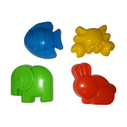 Set 4 Formine Per La Sabbia Animali - Cwr 07361