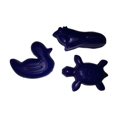 Set 3 Formine Per La Sabbia Animali Acquatici - Blu