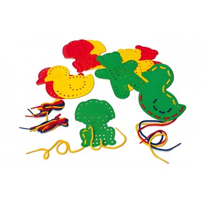 Allacciature Assortite Animali 9 Pezzi - Cwr 07651