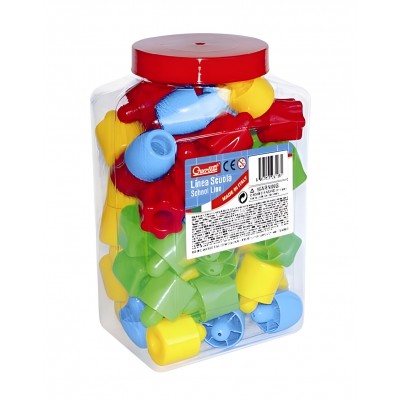 Flacone Chiodoni Assortiti 45mm 60pz – Quercetti 2401