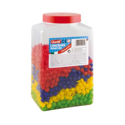 Flacone 1kg Chiodini Assortiti 15mm – Quercetti 2415