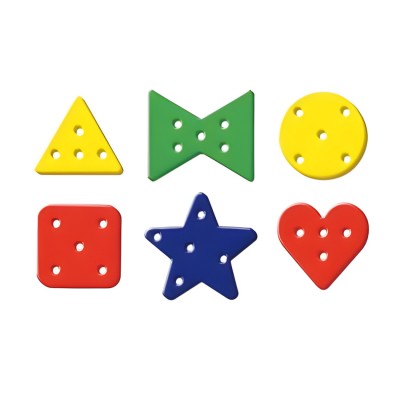 Sacchetto 144 Forme Piccole Shapes Filò – Quercetti 2810