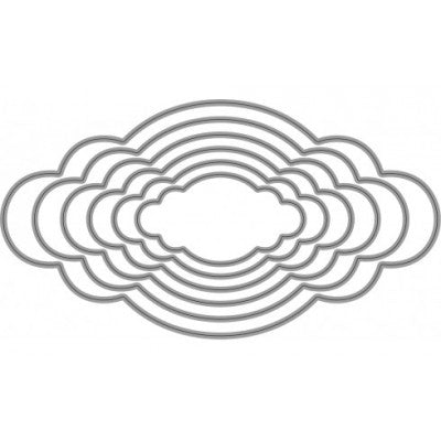 Fustella Sottile - Caleidoscopio 121x66mm - Pc1575
