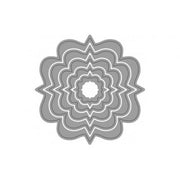 Fustella Sottile - Caleidoscopio 68x68mm - Pc1574