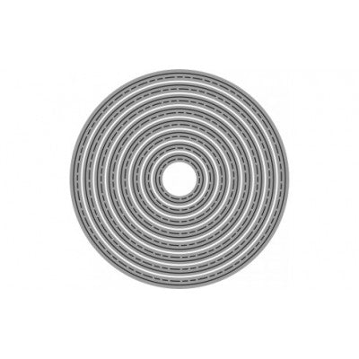 Fustella Sottile - Cerchi 74x74mm - Pc1005