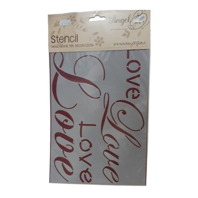 Stencil Love – Angel B