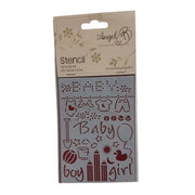 Stencil Baby Boy/girl – Angel B