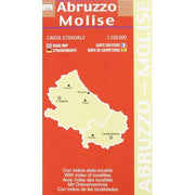 Abruzzo - Molise. Carta Stradale 1:250.000 Multilingua