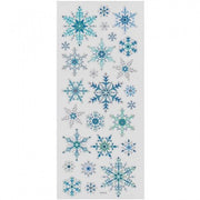 Stickers Con Brillantini – Fiocchi Di Neve - Wiler Stk167010