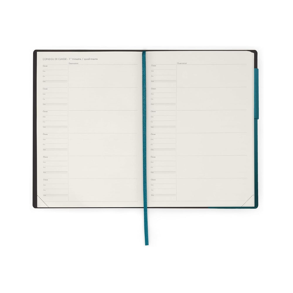 Agenda Del Docente Settimanale 13 Mesi Agosto 2026 – Agosto 2027 Legami Large Deep Teal