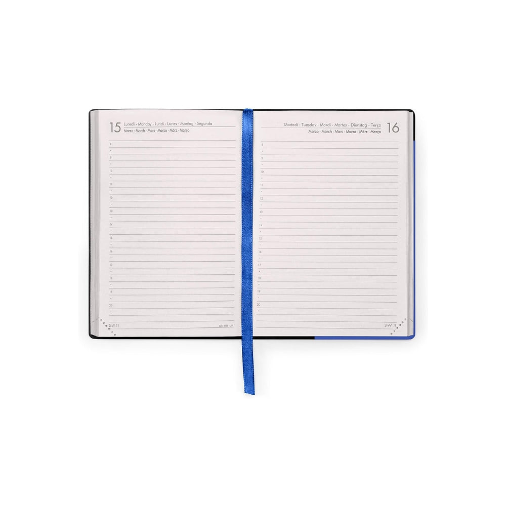 Agenda Giornaliera Small 16 Mesi Settembre 2026 – Dicembre 2027 Legami Eclectic Blue