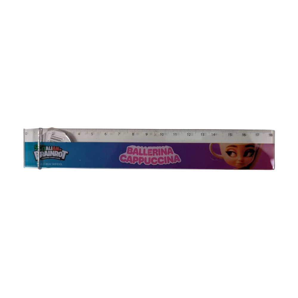 Righello Skifidol Italian Brainrot 18cm - Fantasie Assortite
