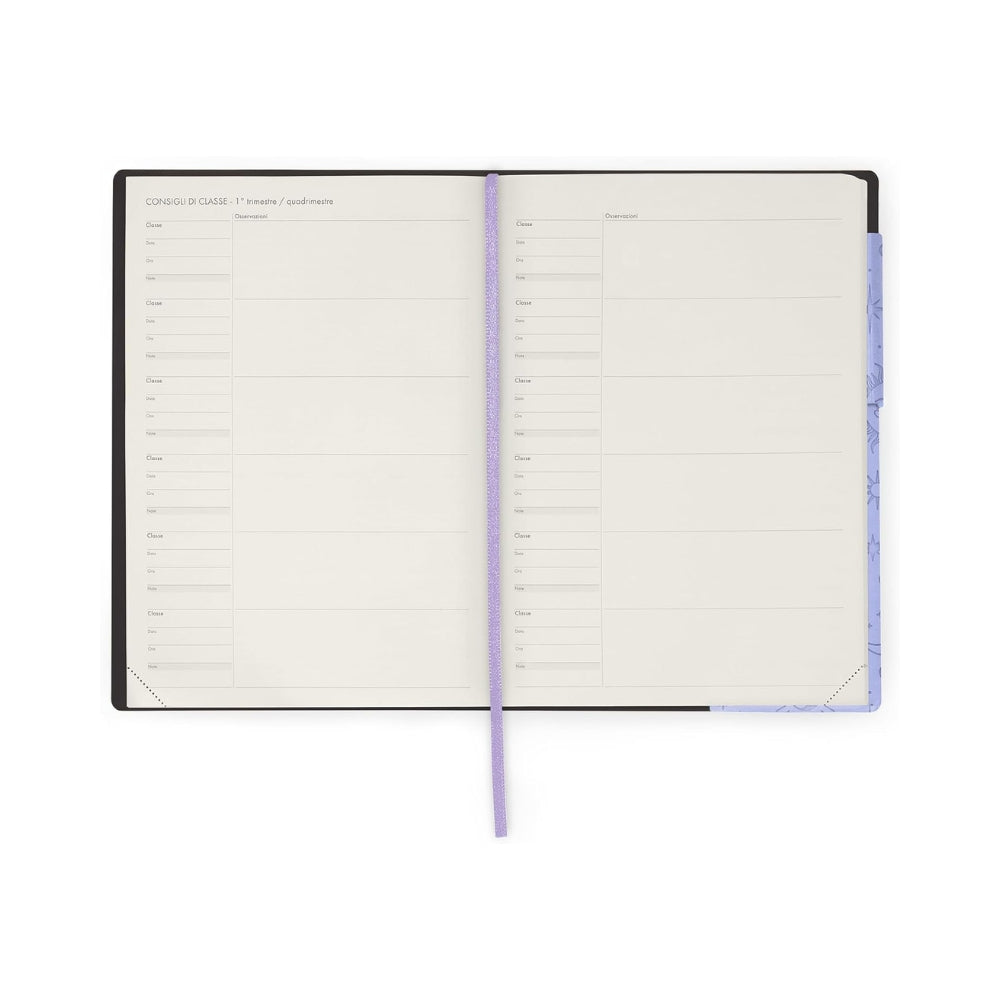 Agenda Del Docente Settimanale Agosto 2026 – Agosto 2027 Legami Large Cosmic Lilac