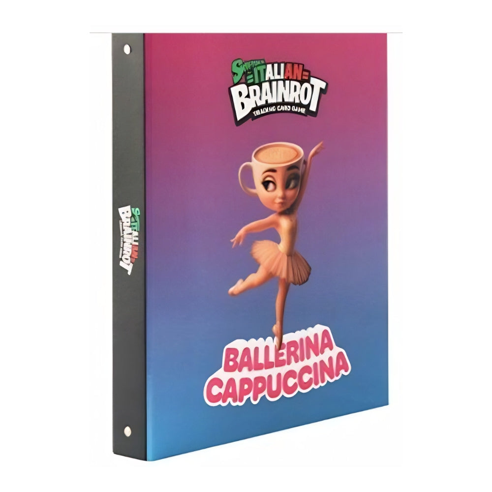 Raccoglitore A4 Skifidol Italian Brainrot Con 4 Anelli 30mm - Fantasie Assortite