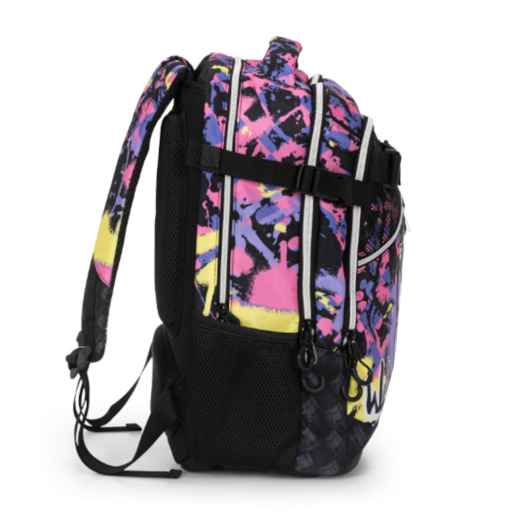 Zaino Organizzato Comix WBS Bear – Viola/Rosa