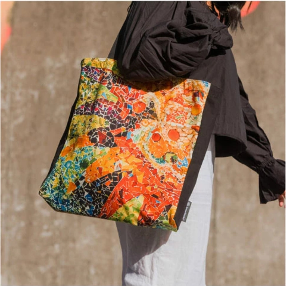 Borsa In Tela Paperblanks - Il Sole, Gaudi - Mosaici di Gaudi